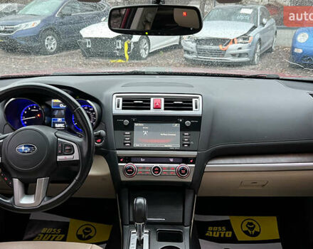 Красный Субару Аутбек, объемом двигателя 3.63 л и пробегом 185 тыс. км за 16999 $, фото 10 на Automoto.ua