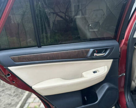 Красный Субару Аутбек, объемом двигателя 3.63 л и пробегом 185 тыс. км за 17000 $, фото 13 на Automoto.ua