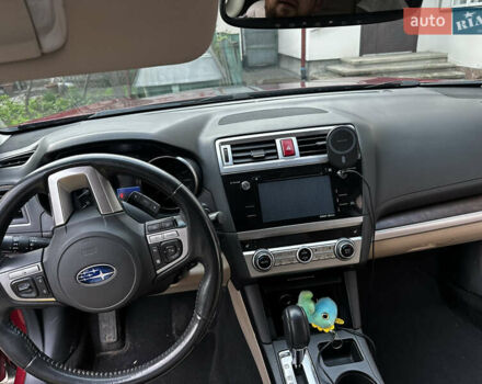 Красный Субару Аутбек, объемом двигателя 3.63 л и пробегом 185 тыс. км за 17000 $, фото 22 на Automoto.ua