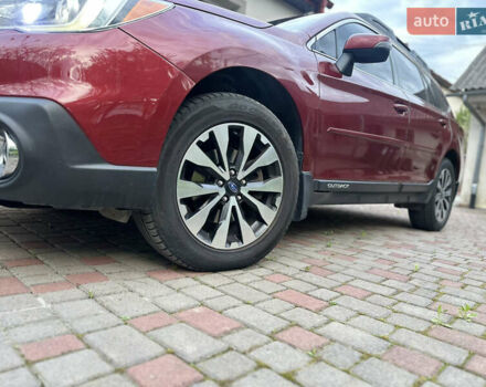 Красный Субару Аутбек, объемом двигателя 3.63 л и пробегом 185 тыс. км за 17000 $, фото 6 на Automoto.ua