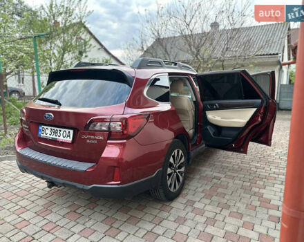 Красный Субару Аутбек, объемом двигателя 3.63 л и пробегом 185 тыс. км за 17000 $, фото 14 на Automoto.ua