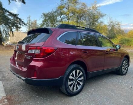 Красный Субару Аутбек, объемом двигателя 2.5 л и пробегом 77 тыс. км за 2000 $, фото 6 на Automoto.ua