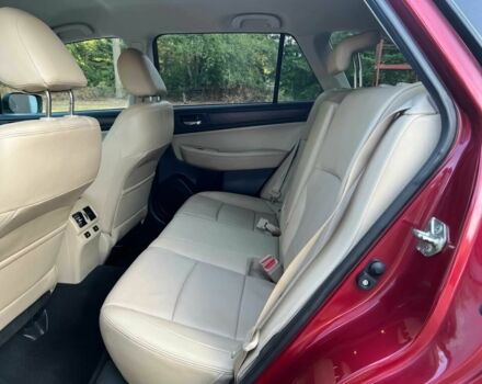 Красный Субару Аутбек, объемом двигателя 2.5 л и пробегом 77 тыс. км за 2000 $, фото 12 на Automoto.ua