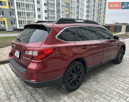 Червоний Субару Аутбек, об'ємом двигуна 2.46 л та пробігом 122 тис. км за 14700 $, фото 5 на Automoto.ua