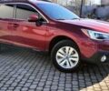 Красный Субару Аутбек, объемом двигателя 2.5 л и пробегом 235 тыс. км за 14000 $, фото 3 на Automoto.ua