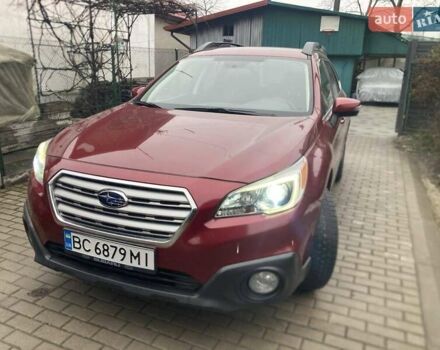 Червоний Субару Аутбек, об'ємом двигуна 2.5 л та пробігом 155 тис. км за 14100 $, фото 6 на Automoto.ua