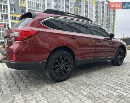 Червоний Субару Аутбек, об'ємом двигуна 2.46 л та пробігом 122 тис. км за 14700 $, фото 7 на Automoto.ua