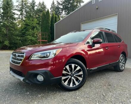 Красный Субару Аутбек, объемом двигателя 2.5 л и пробегом 77 тыс. км за 2000 $, фото 2 на Automoto.ua