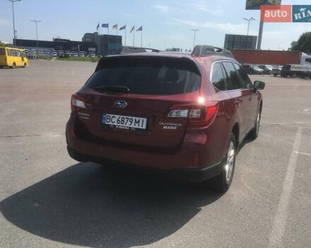 Червоний Субару Аутбек, об'ємом двигуна 2.5 л та пробігом 155 тис. км за 14100 $, фото 9 на Automoto.ua