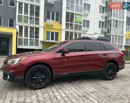 Червоний Субару Аутбек, об'ємом двигуна 2.46 л та пробігом 122 тис. км за 14700 $, фото 1 на Automoto.ua