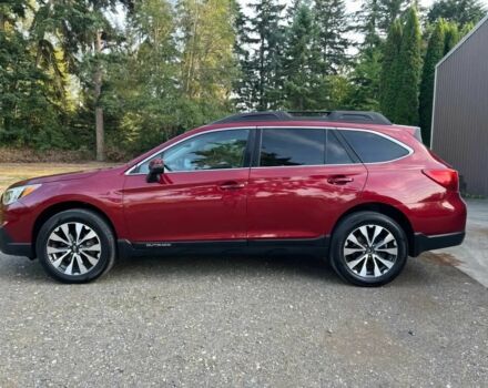 Красный Субару Аутбек, объемом двигателя 2.5 л и пробегом 77 тыс. км за 2000 $, фото 3 на Automoto.ua