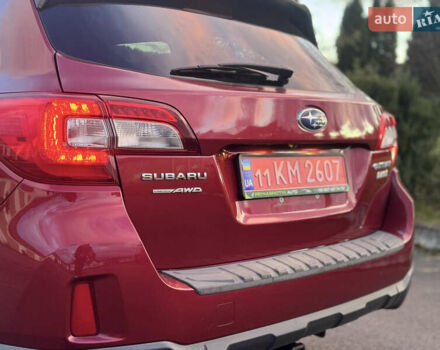 Червоний Субару Аутбек, об'ємом двигуна 2.5 л та пробігом 243 тис. км за 13200 $, фото 9 на Automoto.ua