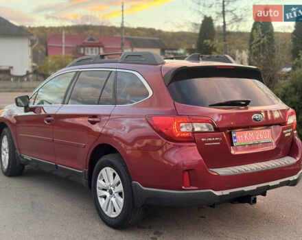Червоний Субару Аутбек, об'ємом двигуна 2.5 л та пробігом 243 тис. км за 13200 $, фото 2 на Automoto.ua