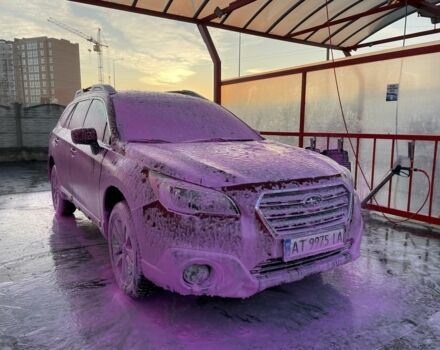 Красный Субару Аутбек, объемом двигателя 2.5 л и пробегом 202 тыс. км за 292 $, фото 9 на Automoto.ua
