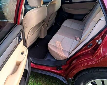 Червоний Субару Аутбек, об'ємом двигуна 2.5 л та пробігом 126 тис. км за 14500 $, фото 6 на Automoto.ua