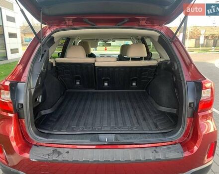 Червоний Субару Аутбек, об'ємом двигуна 2.5 л та пробігом 101 тис. км за 12600 $, фото 6 на Automoto.ua