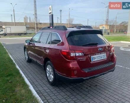 Червоний Субару Аутбек, об'ємом двигуна 2.5 л та пробігом 101 тис. км за 13500 $, фото 2 на Automoto.ua