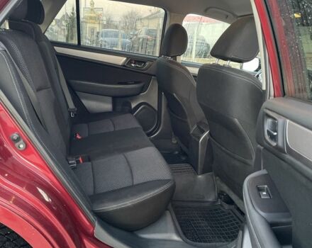 Красный Субару Аутбек, объемом двигателя 2.5 л и пробегом 202 тыс. км за 292 $, фото 12 на Automoto.ua