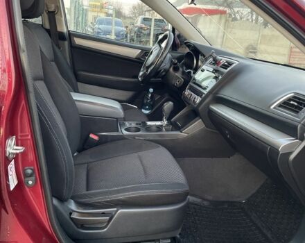 Красный Субару Аутбек, объемом двигателя 2.5 л и пробегом 202 тыс. км за 292 $, фото 13 на Automoto.ua