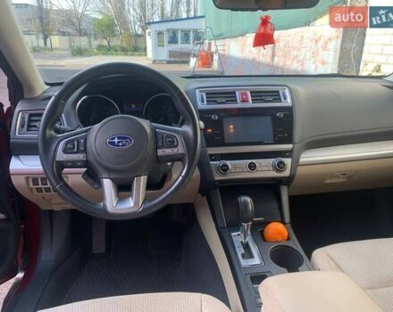 Червоний Субару Аутбек, об'ємом двигуна 2.5 л та пробігом 101 тис. км за 13500 $, фото 9 на Automoto.ua