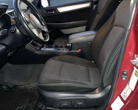 Красный Субару Аутбек, объемом двигателя 2.5 л и пробегом 202 тыс. км за 292 $, фото 11 на Automoto.ua