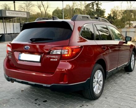 Красный Субару Аутбек, объемом двигателя 2.5 л и пробегом 202 тыс. км за 292 $, фото 8 на Automoto.ua