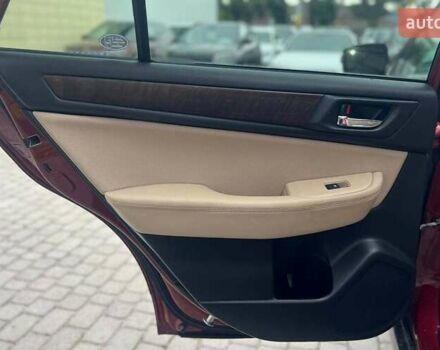 Красный Субару Аутбек, объемом двигателя 2.5 л и пробегом 174 тыс. км за 15500 $, фото 21 на Automoto.ua