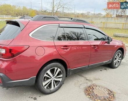 Красный Субару Аутбек, объемом двигателя 2.5 л и пробегом 90 тыс. км за 18800 $, фото 6 на Automoto.ua