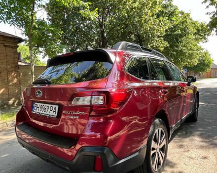 Красный Субару Аутбек, объемом двигателя 3.6 л и пробегом 215 тыс. км за 17500 $, фото 3 на Automoto.ua