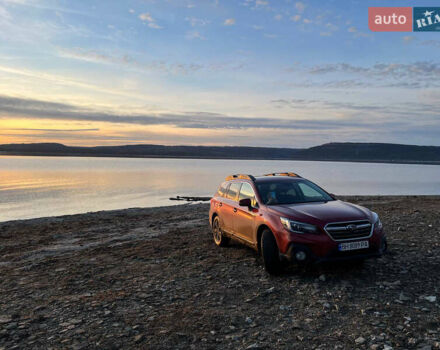 Красный Субару Аутбек, объемом двигателя 3.6 л и пробегом 215 тыс. км за 17500 $, фото 2 на Automoto.ua