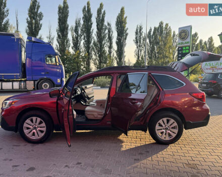 Красный Субару Аутбек, объемом двигателя 2.5 л и пробегом 60 тыс. км за 19999 $, фото 30 на Automoto.ua