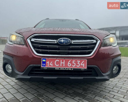 Красный Субару Аутбек, объемом двигателя 2.5 л и пробегом 138 тыс. км за 18000 $, фото 5 на Automoto.ua