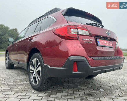 Красный Субару Аутбек, объемом двигателя 2.5 л и пробегом 138 тыс. км за 18000 $, фото 15 на Automoto.ua