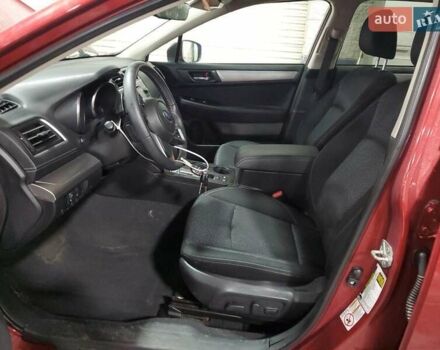 Красный Субару Аутбек, объемом двигателя 2.5 л и пробегом 68 тыс. км за 3800 $, фото 6 на Automoto.ua