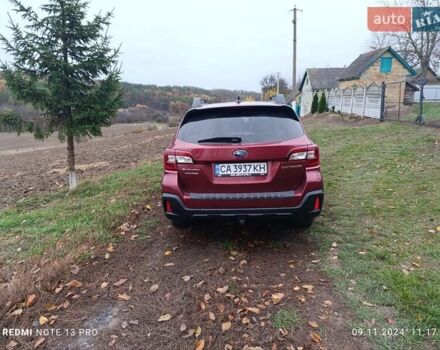 Красный Субару Аутбек, объемом двигателя 2.5 л и пробегом 90 тыс. км за 17900 $, фото 4 на Automoto.ua