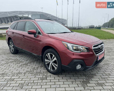 Красный Субару Аутбек, объемом двигателя 2.5 л и пробегом 138 тыс. км за 18000 $, фото 26 на Automoto.ua
