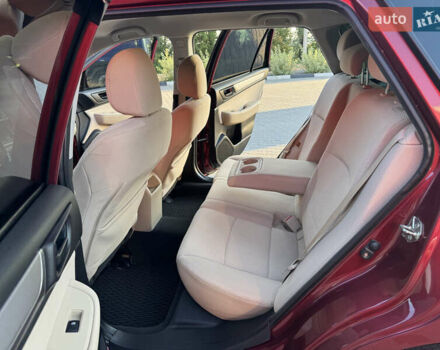 Красный Субару Аутбек, объемом двигателя 2.5 л и пробегом 60 тыс. км за 19999 $, фото 13 на Automoto.ua