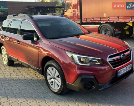 Красный Субару Аутбек, объемом двигателя 2.5 л и пробегом 60 тыс. км за 19999 $, фото 18 на Automoto.ua