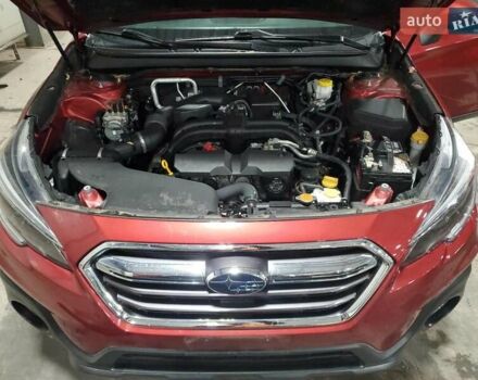 Красный Субару Аутбек, объемом двигателя 2.5 л и пробегом 68 тыс. км за 3800 $, фото 11 на Automoto.ua