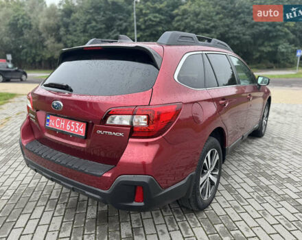 Красный Субару Аутбек, объемом двигателя 2.5 л и пробегом 138 тыс. км за 18000 $, фото 20 на Automoto.ua