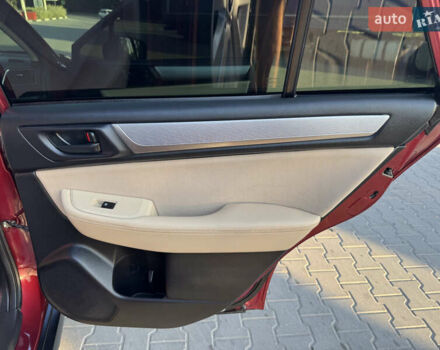 Красный Субару Аутбек, объемом двигателя 2.5 л и пробегом 60 тыс. км за 19999 $, фото 4 на Automoto.ua