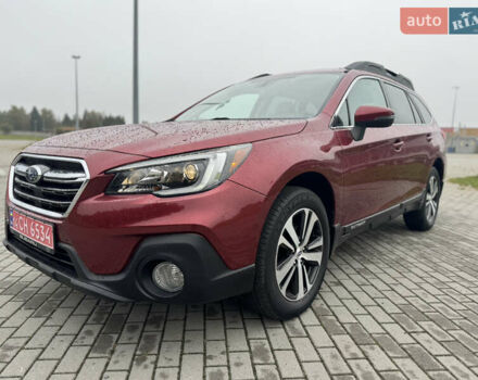 Красный Субару Аутбек, объемом двигателя 2.5 л и пробегом 138 тыс. км за 18000 $, фото 10 на Automoto.ua