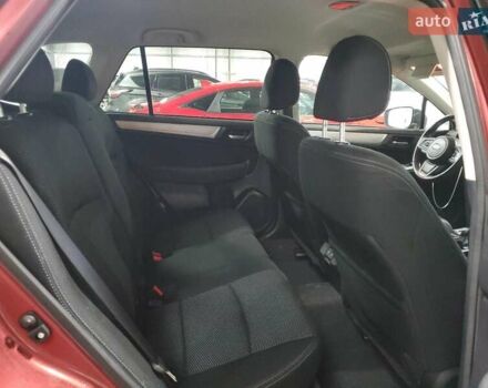 Красный Субару Аутбек, объемом двигателя 2.5 л и пробегом 68 тыс. км за 3800 $, фото 10 на Automoto.ua