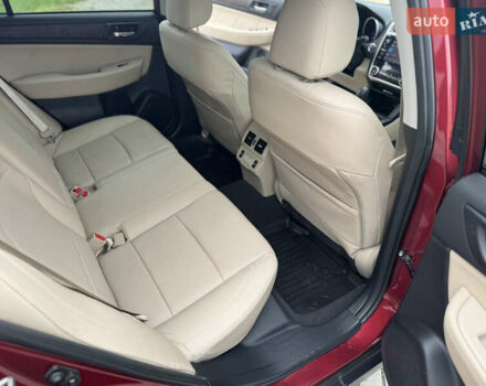 Червоний Субару Аутбек, об'ємом двигуна 2.5 л та пробігом 138 тис. км за 18200 $, фото 43 на Automoto.ua