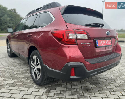 Красный Субару Аутбек, объемом двигателя 2.5 л и пробегом 138 тыс. км за 18000 $, фото 14 на Automoto.ua