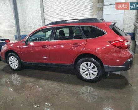 Красный Субару Аутбек, объемом двигателя 2.5 л и пробегом 68 тыс. км за 3800 $, фото 2 на Automoto.ua