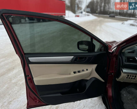 Червоний Субару Аутбек, об'ємом двигуна 2.5 л та пробігом 62 тис. км за 18888 $, фото 22 на Automoto.ua