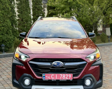 Красный Субару Аутбек, объемом двигателя 2.5 л и пробегом 67 тыс. км за 26900 $, фото 3 на Automoto.ua