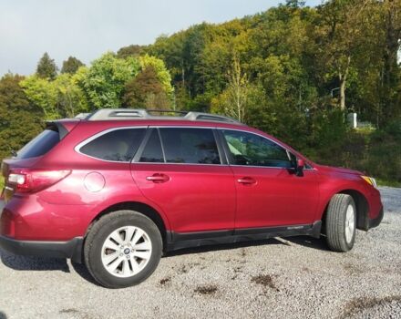 Красный Субару Аутбек, объемом двигателя 2.5 л и пробегом 168 тыс. км за 14300 $, фото 5 на Automoto.ua