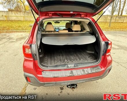 Красный Субару Аутбек, объемом двигателя 2.5 л и пробегом 90 тыс. км за 18800 $, фото 7 на Automoto.ua